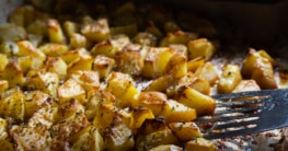 Gebackene griechische Kartoffeln Rezept