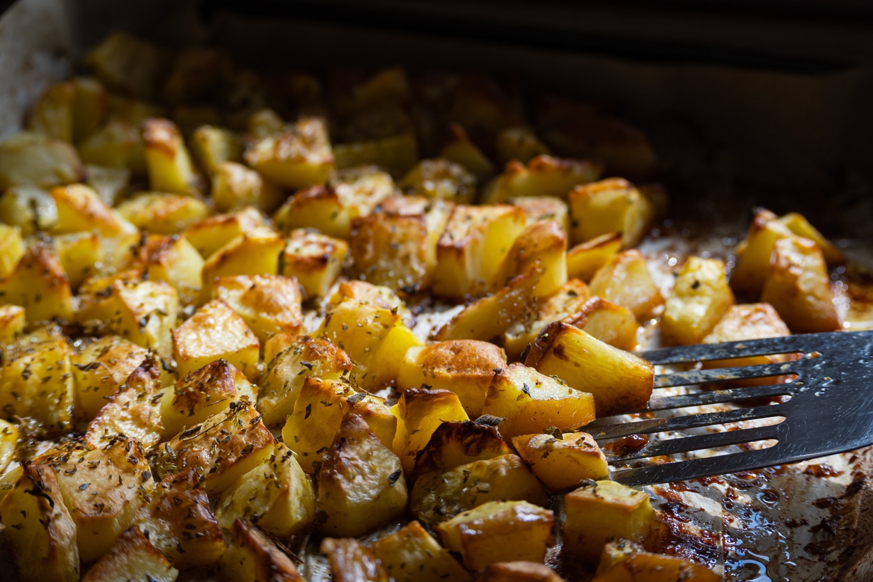 Gebackene griechische Kartoffeln Rezept