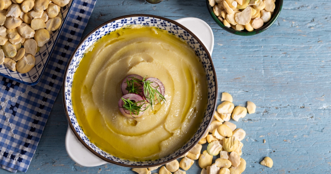 Skordalia - griechischer Kartoffel Knoblauch Dip Rezept