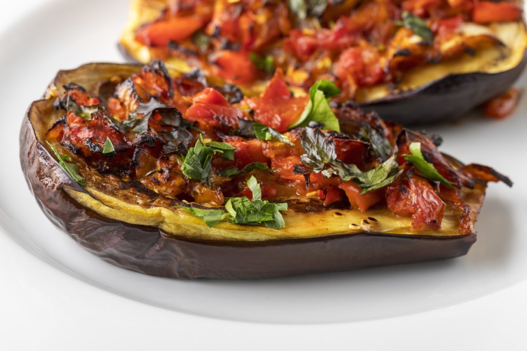 Bescheiden Nachteil Verunreinigen aubergine griechisch ofen Lager ...