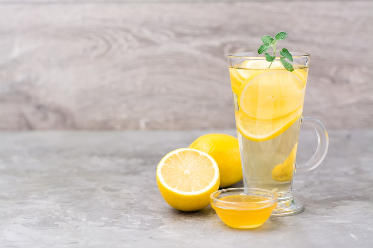 Zitronen Honig Limonade Rezept