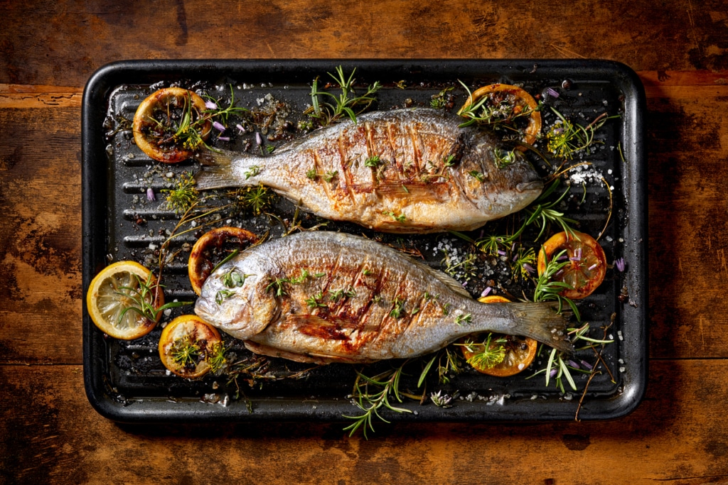 Dorade griechische Art Rezept