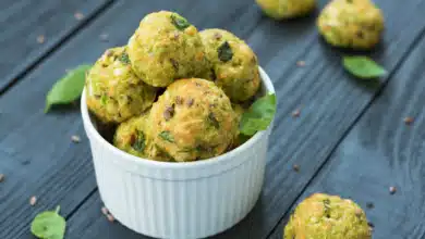 Zucchinibällchen